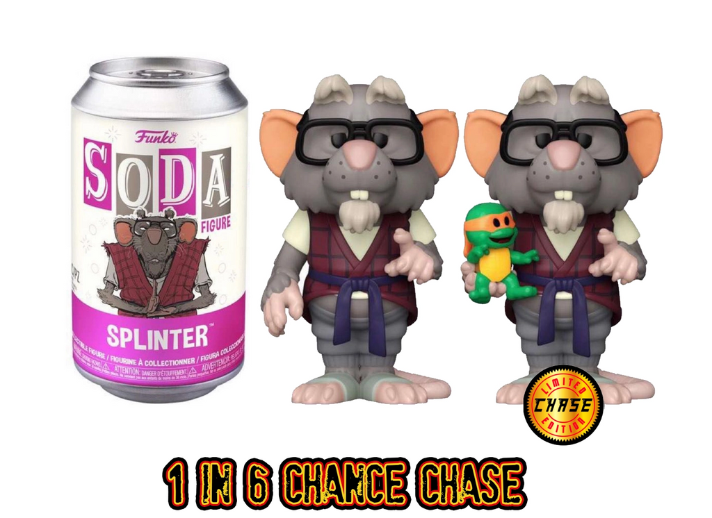 Bitty POP: TMNT- Splinter 4PK 