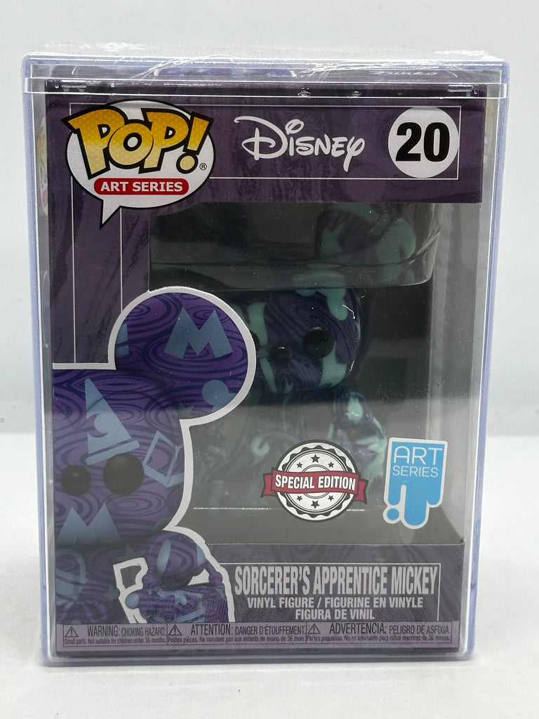 Fantasia - Socerer's Apprentice Mickey Mouse (Artist) #20 Pop! with Protector