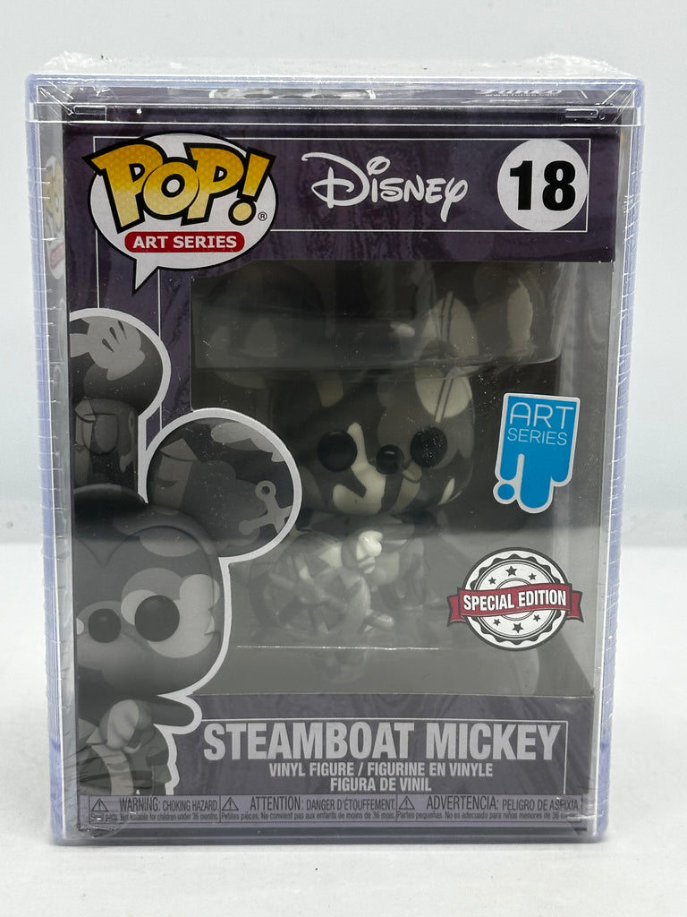 Disney - Steamboat Willie (Artist) #18 Pop! with Protector