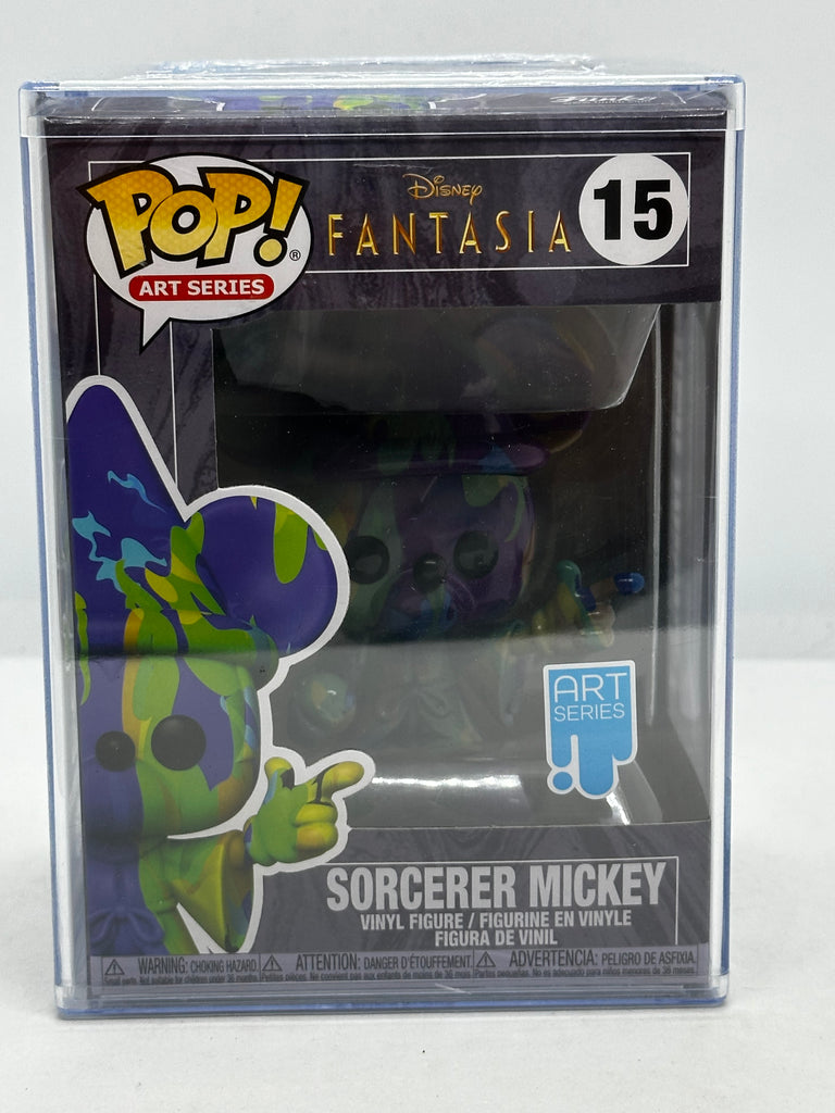 Fantasia - Sorcerer Mickey (Artist) #15 Pop! Vinyl with Protector