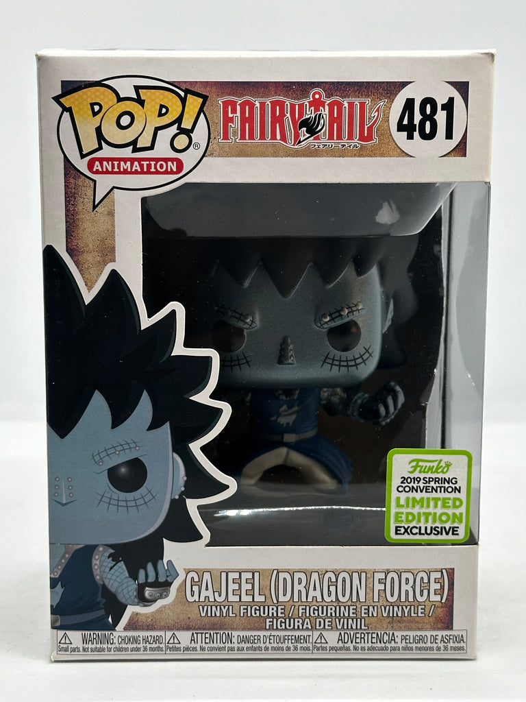 Fairy Tail - Gajeel (Dragon Force) #481 ECCC 2019 Exclusive Pop! Vinyl