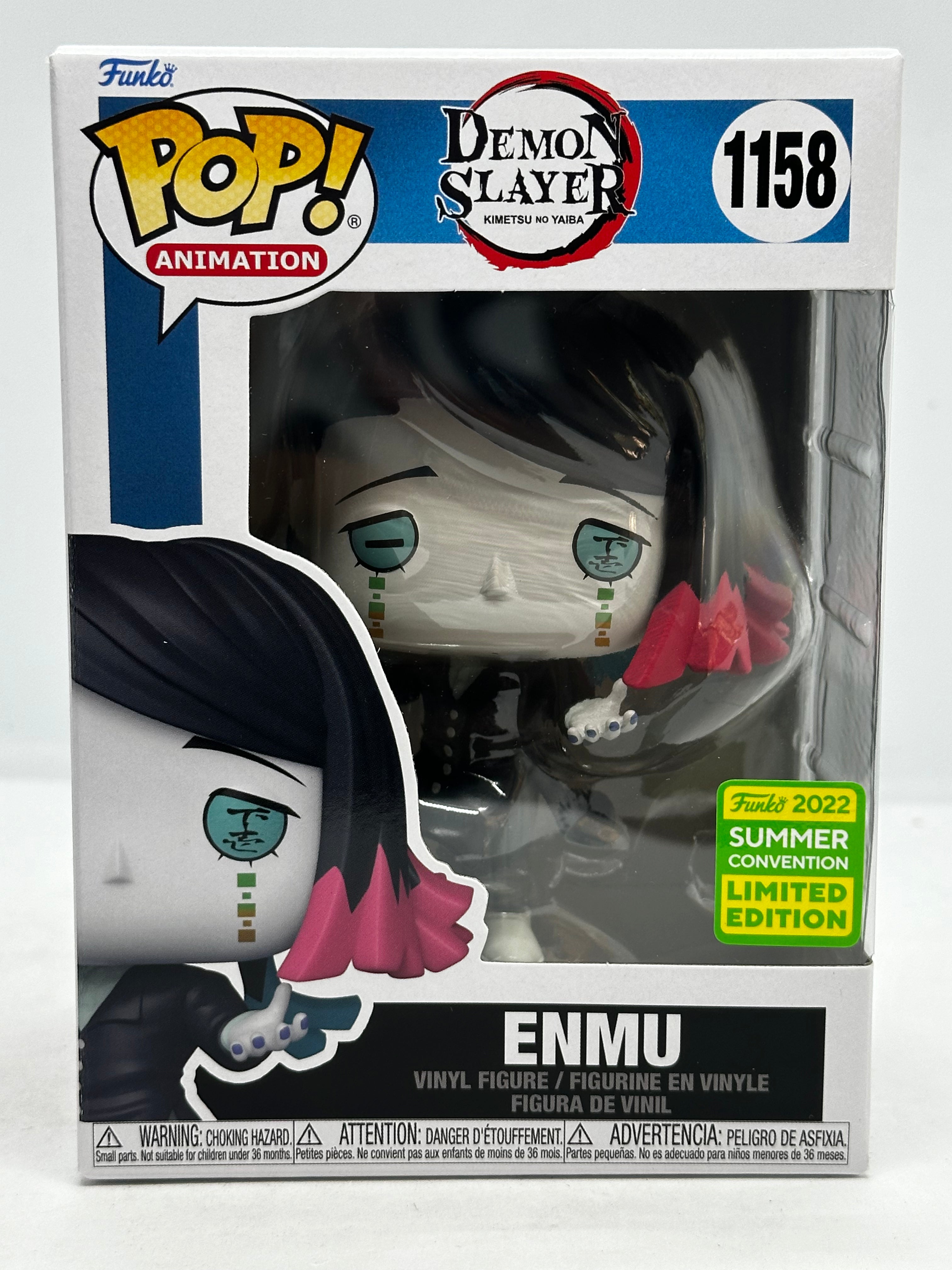 Funko Animation Demon Slayer Enmu SDCC store Con Limited Edition Pop #1158