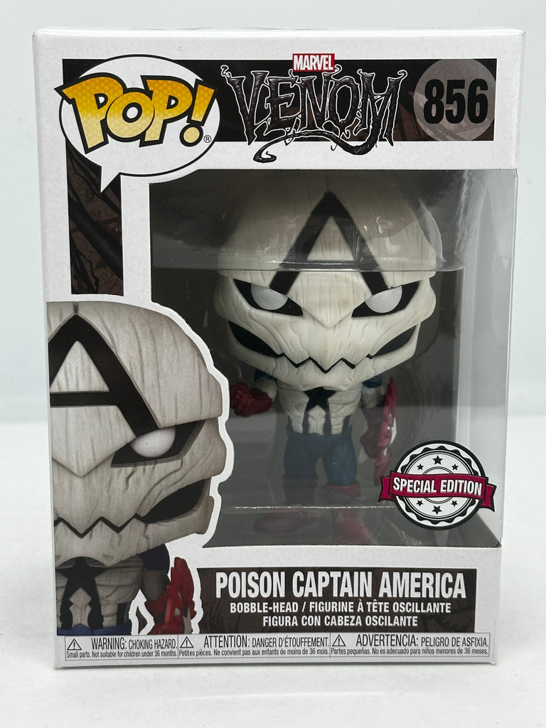 Venom (comics) - Poison Captain America #856 Pop! Vinyl