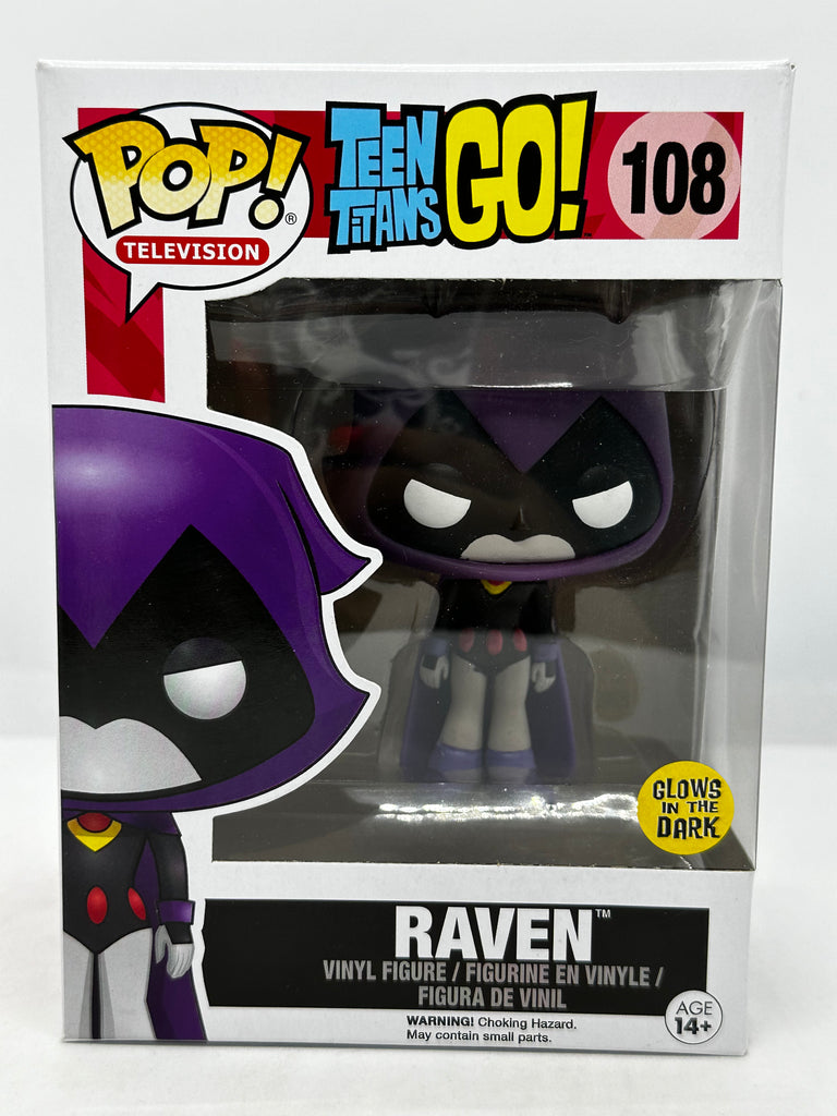 Teen Titans Go - Raven Glow In The Dark #108 Pop! Vinyl