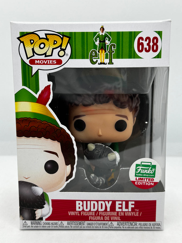 Elf - Buddy Elf with Raccoon #638 Funko Shop Exclusive Pop! Vinyl