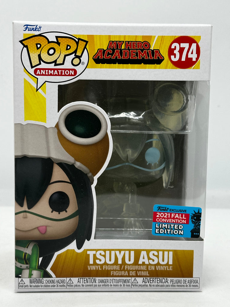 My Hero Academia - Tsuyu Asui (Transparent) #374 NYCC 2021 Exclusive Pop! Vinyl