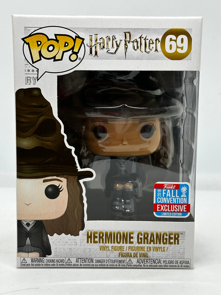 Harry Potter - Hermione with Sorting Hat #69 NYCC 2018 Exclusive Pop! Vinyl