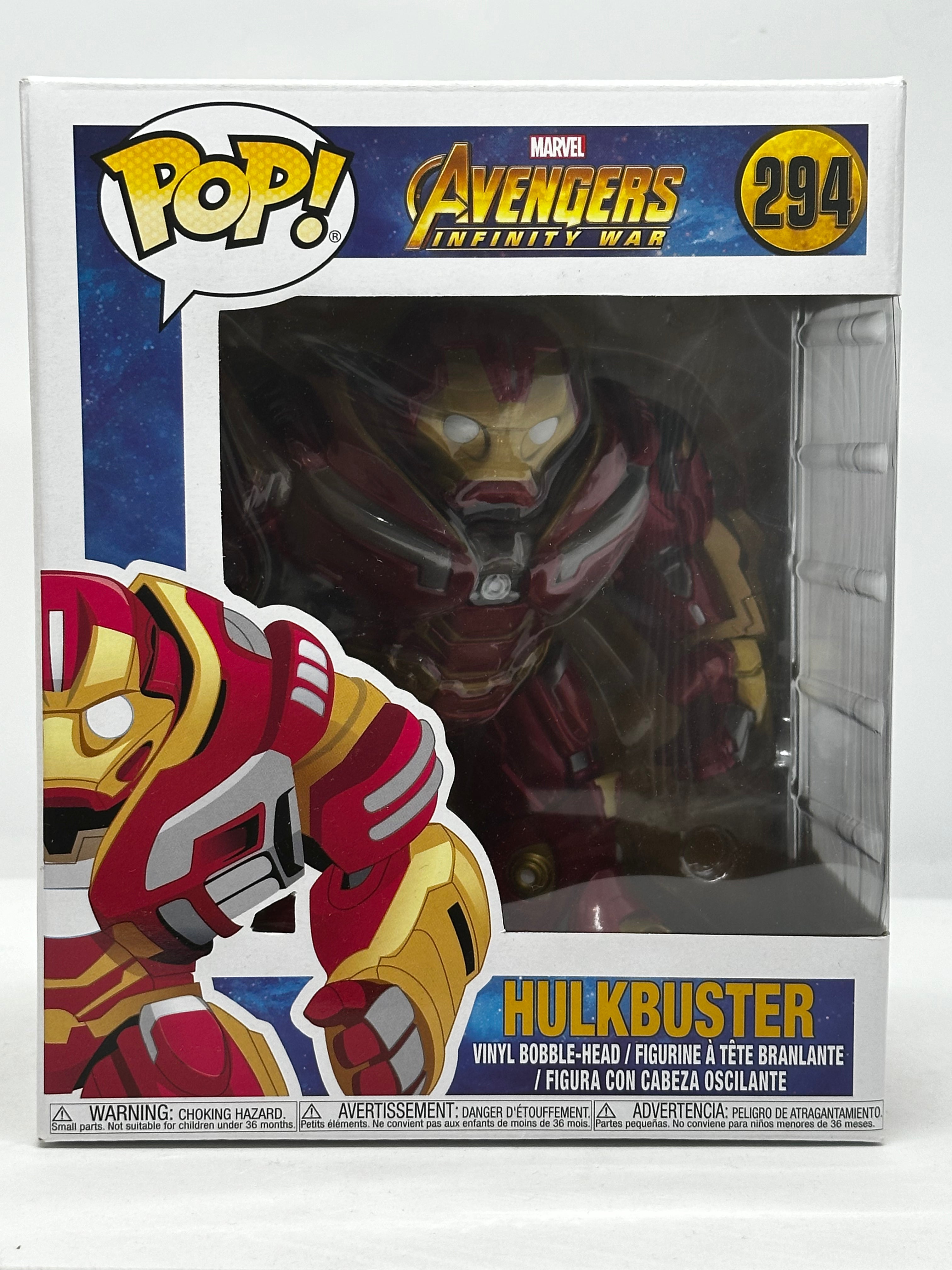 Avengers: Infinity War - Hulkbuster #294 6” Pop! Vinyl – FanBase