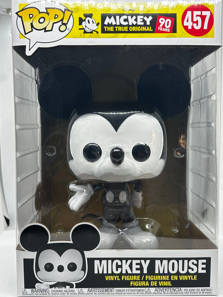 Mickey Mouse 90th Anniversary - Mickey Mouse (Black & White) #457 10" Pop! Vinyl