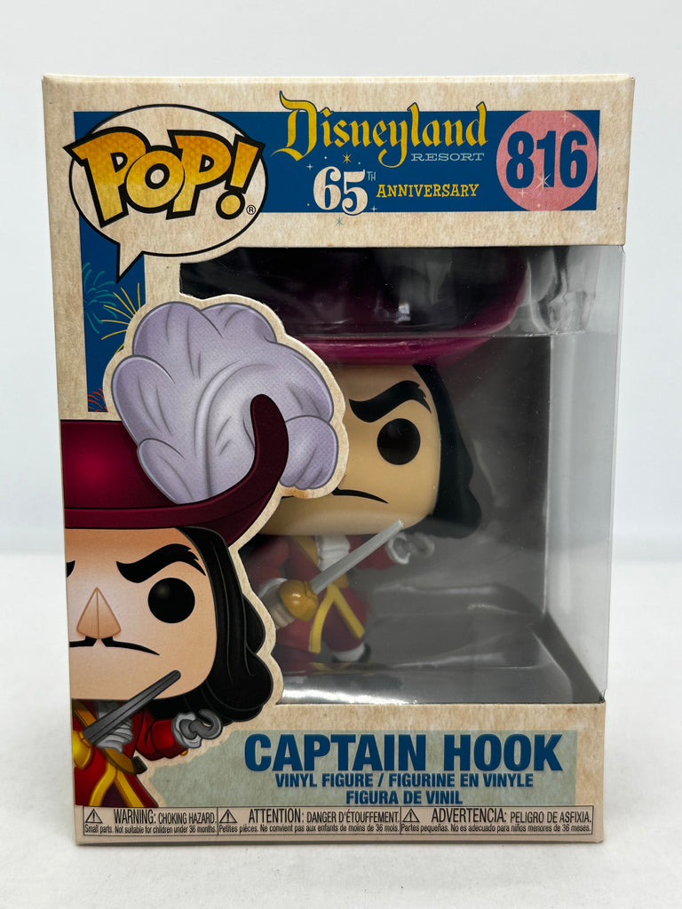 Disneyland 65th Anniversary - Captain Hook #816 Pop! Vinyl