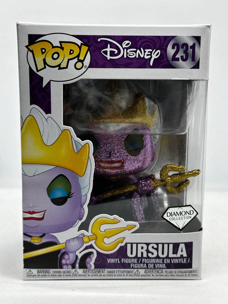 The Little Mermaid (1989) - Ursula with Trident Diamond Glitter #231 Pop! Vinyl