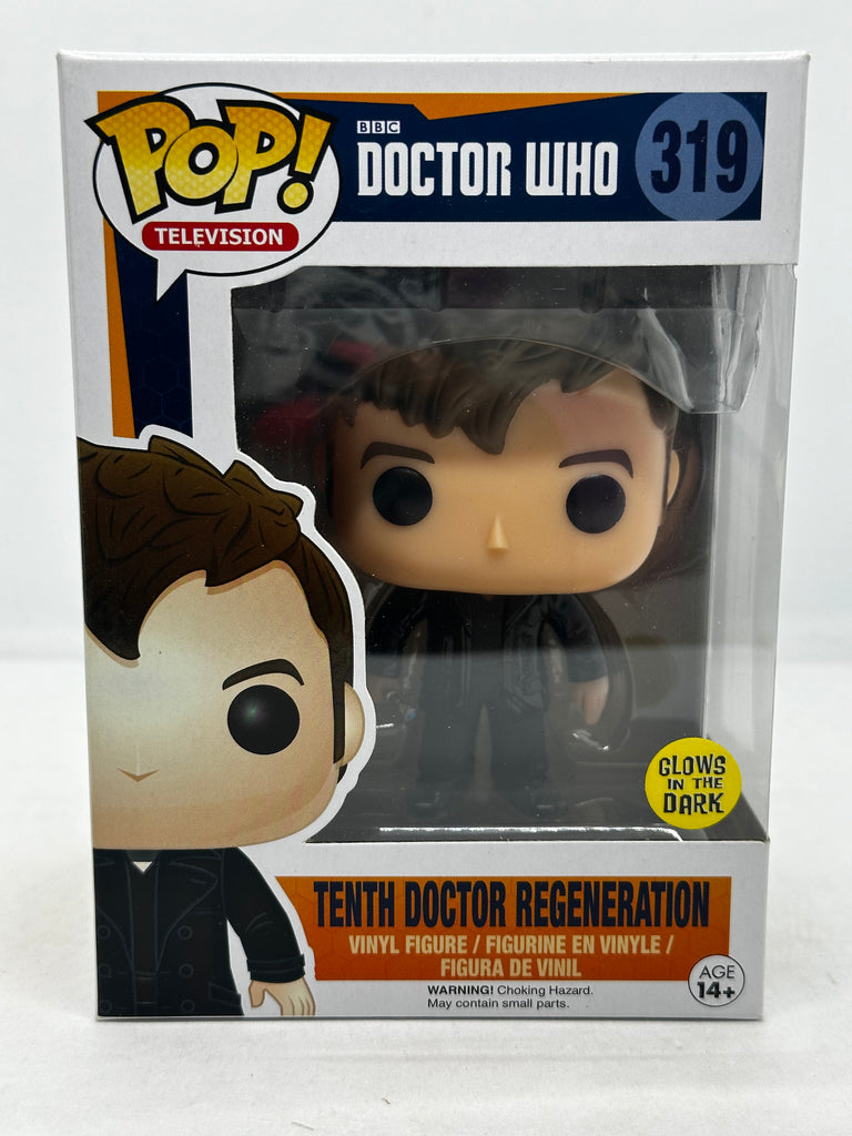 Doctor Who - Tenth Doctor Regeneration Glow In The Dark #319 Pop! Vinyl