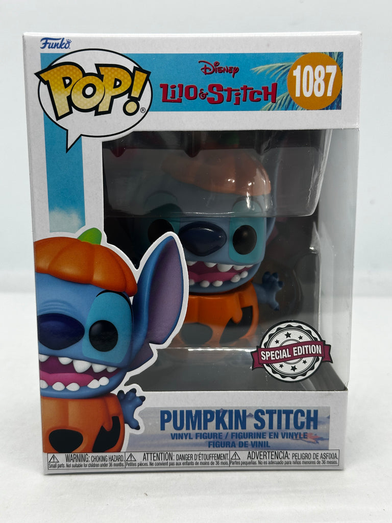 Lilo & Stitch - Pumpkin Stitch #1087 Pop! Vinyl