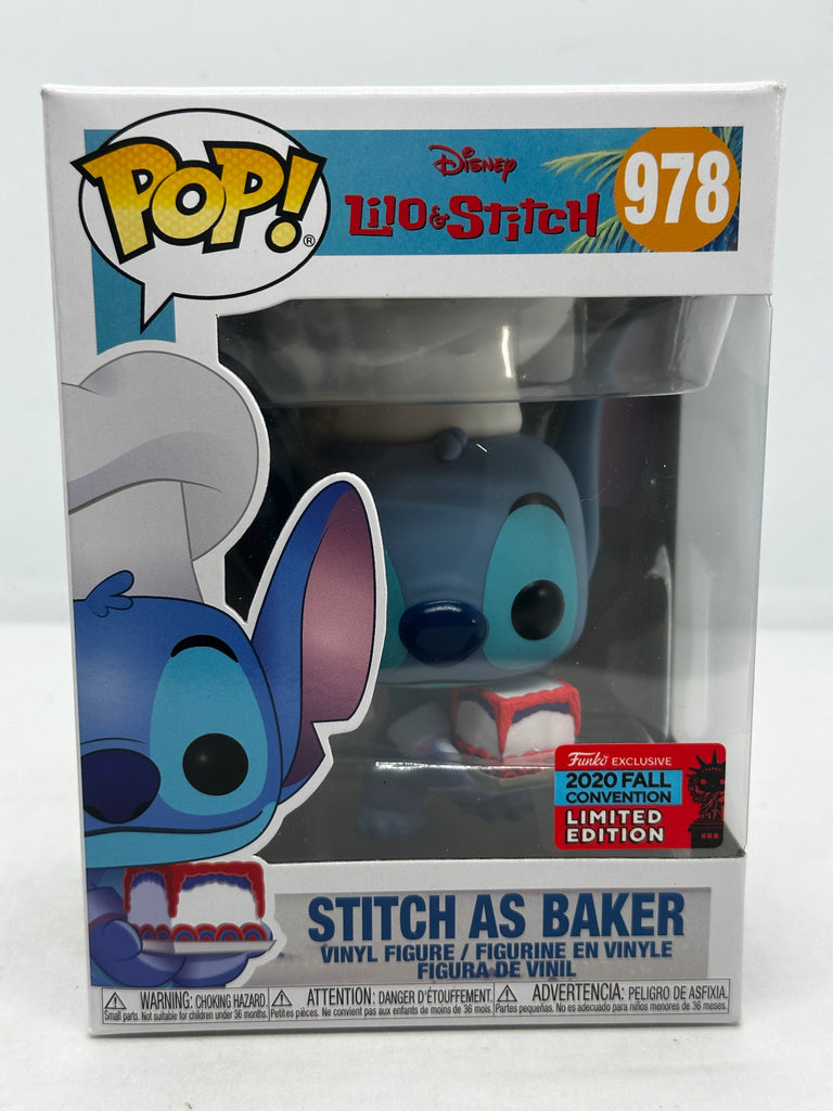 Lilo & Stitch - Stitch as Baker SDCC 2020 Exclusive #978 Pop! Vinyl