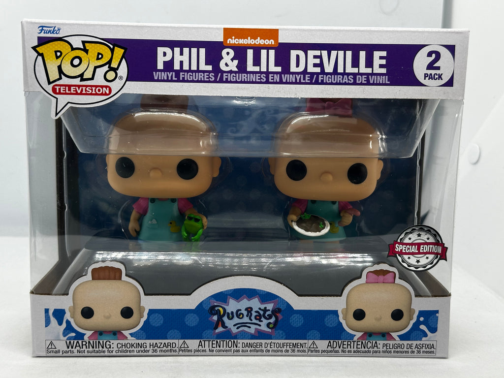 Rugrats - Phil and Lil Deville 2-Pack Pop! Vinyl