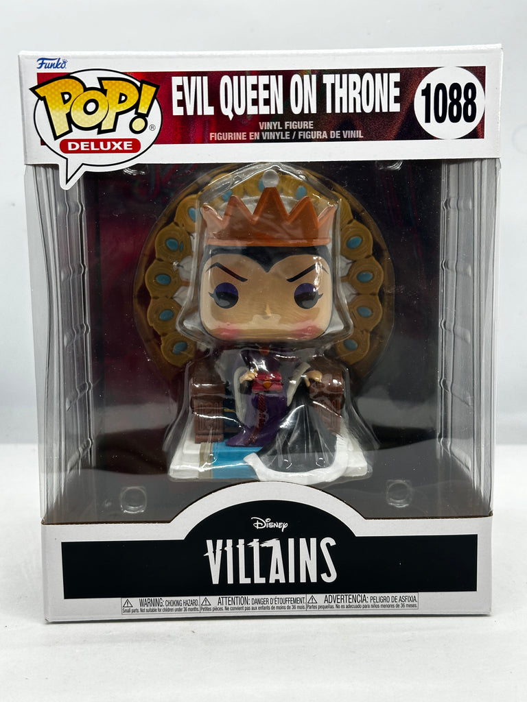 Disney Villains - Evil Queen on Throne #1088 Pop! Deluxe