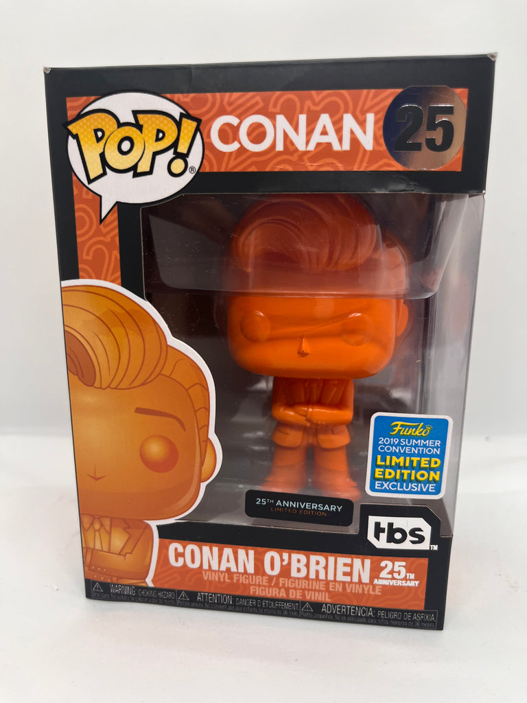 Conan O'brien Orange 2019 SDCC Excl Pop! Vinyl