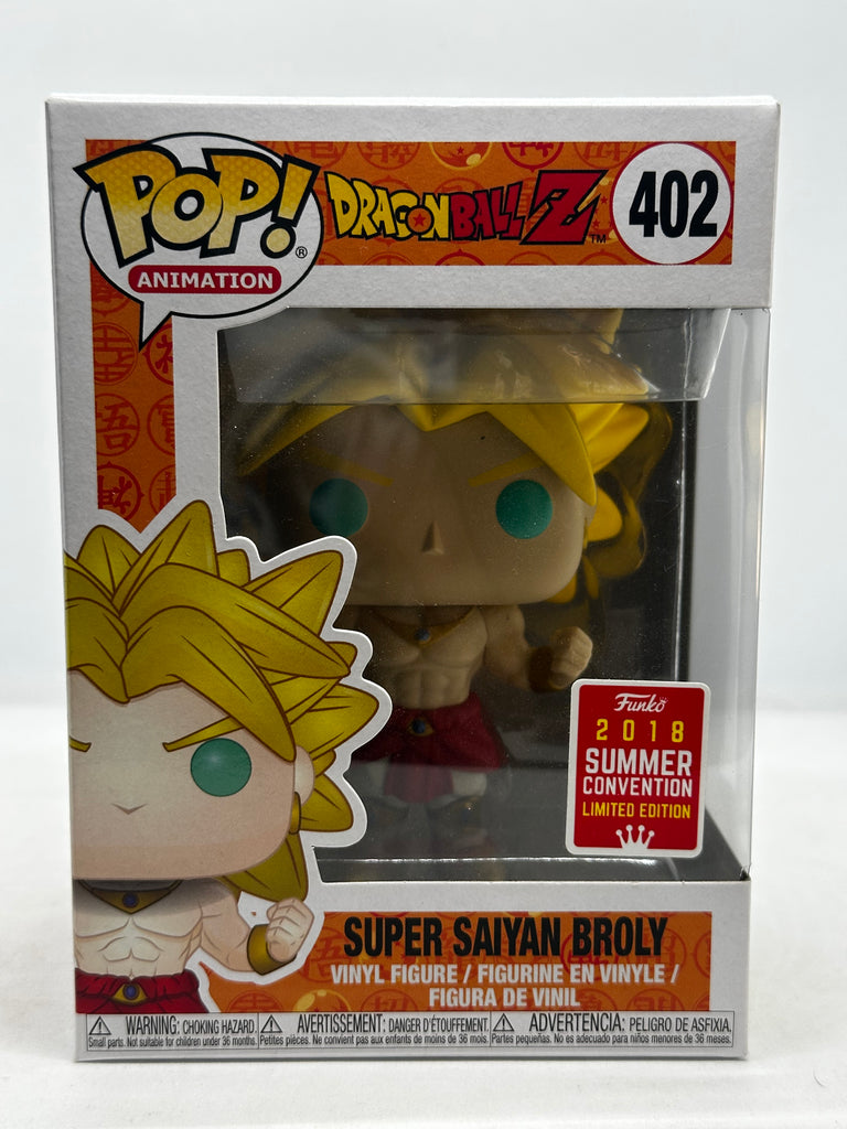 Dragon Ball Z - Super Saiyan Broly SDCC 2018 Exclusive #402 Pop! Vinyl