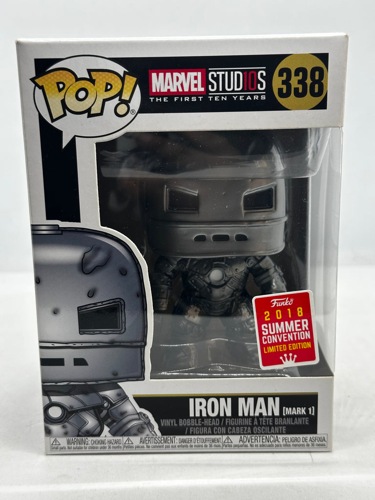 Marvel Studios: First 10 Years - Iron Man (Mark 1) SDCC 2018 Exclusive #338 Pop! Vinyl