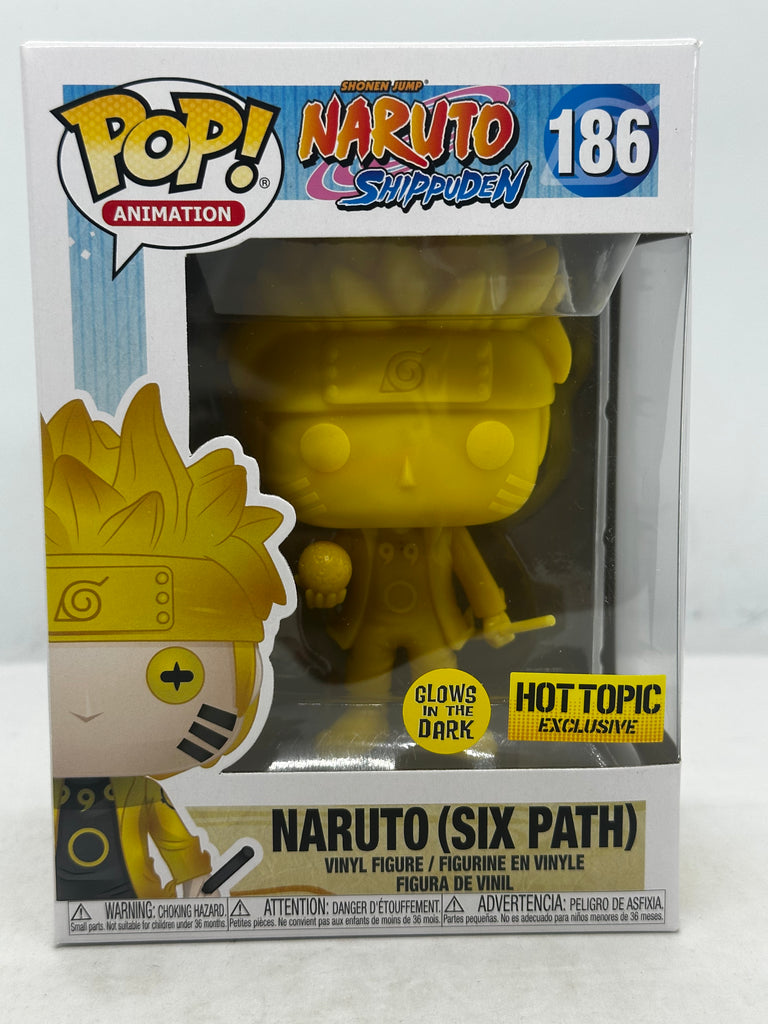 Naruto: Shippuden - Naruto (Six Path) Glow In the Dark Hot Topic Exclusive #186 Pop! Vinyl