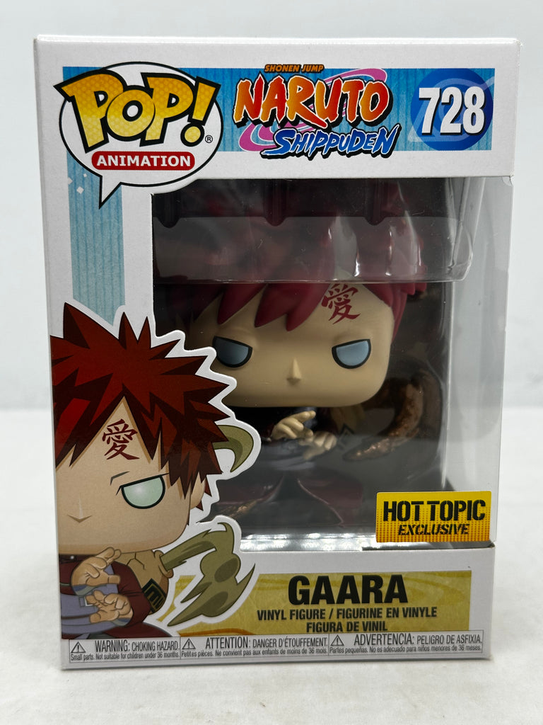 Naruto: Shippuden - Gaara (Metallic) Hot Topic Exclusive #728 Pop! Vinyl