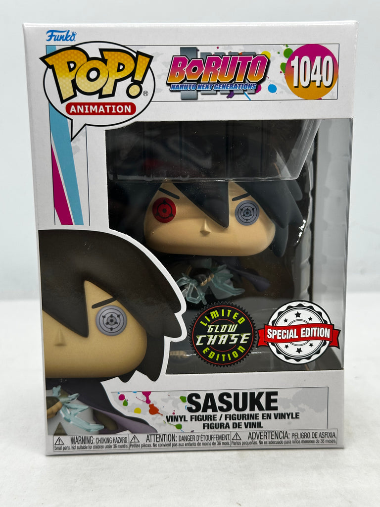 Boruto: Naruto Next Generations - Sasuke Glow Chase #1040 Pop! Vinyl