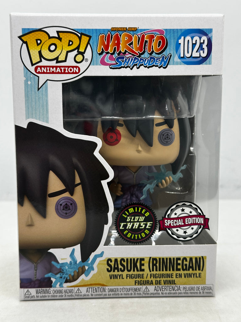 Naruto: Shippuden - Sasuke (Rinnegan) Glow Chase #1023 Pop! Vinyl