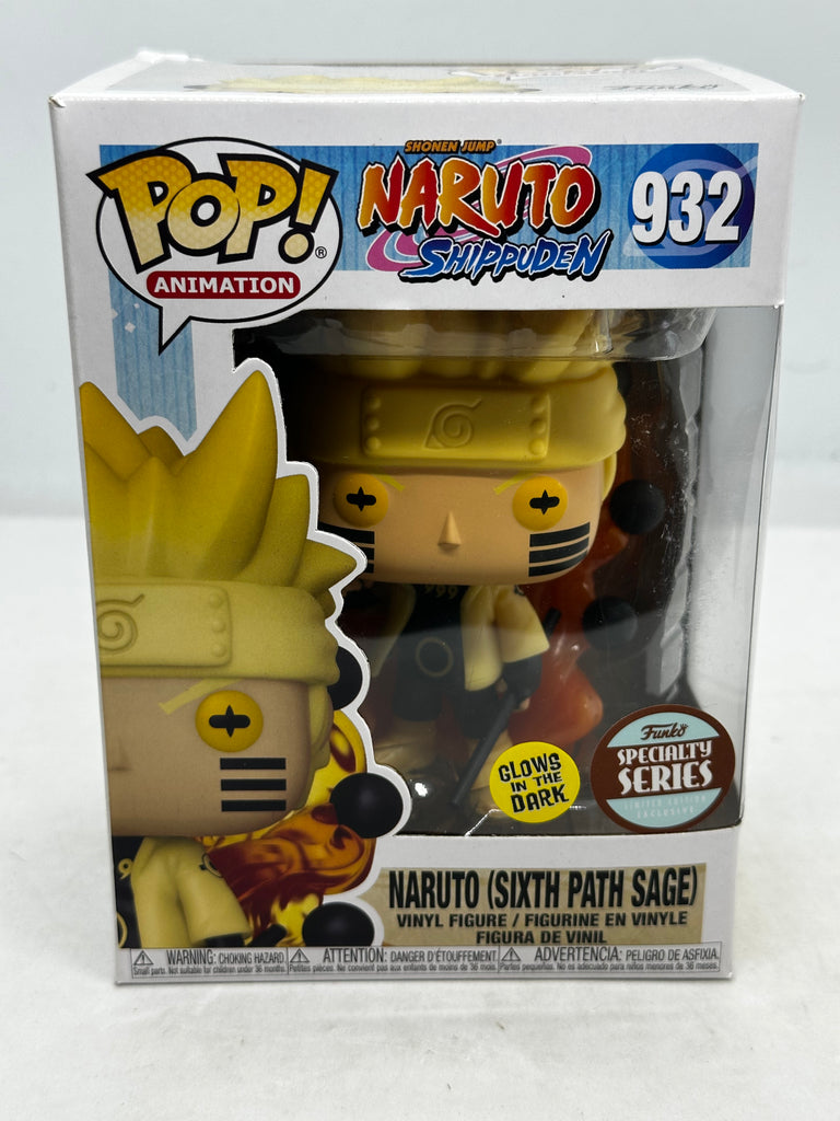 Naruto: Shippuden - Naruto 6 Path Sage Glow Specialty Store Exclusive #932 Pop! Vinyl