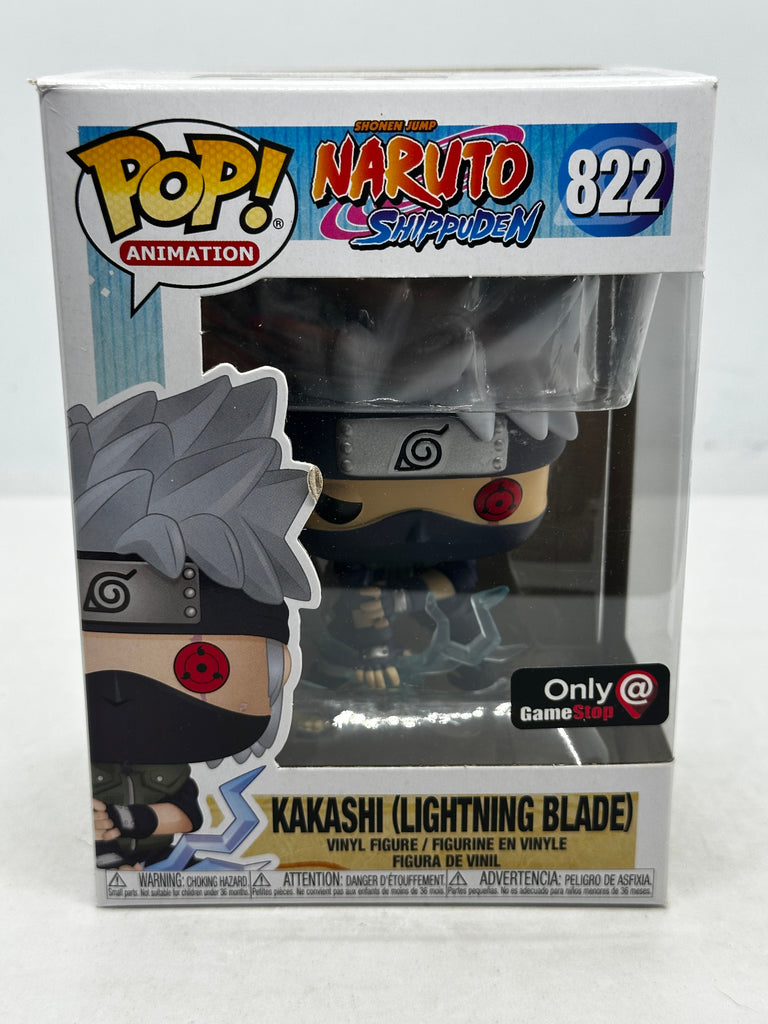 Naruto: Shippuden - Kakashi (Lightning Blade) GameStop Exclusive #822 Pop! Vinyl