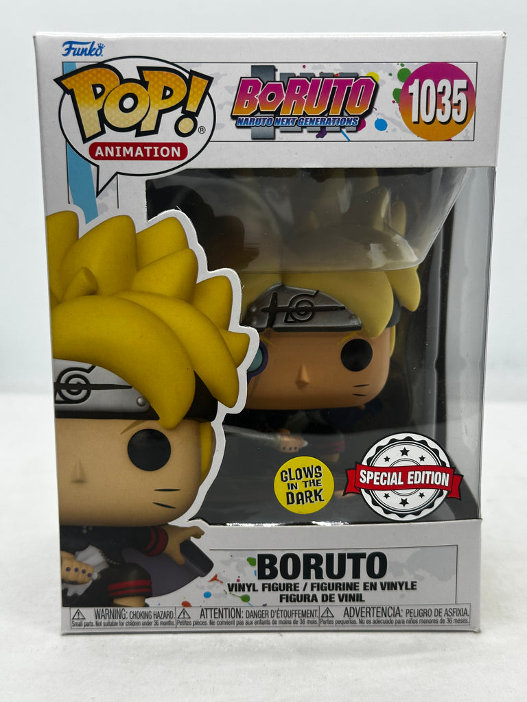 Boruto: Naruto Next Generations - Boruto with Marks Glow In The Dark #1035 Pop! Vinyl
