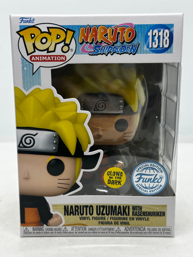 Naruto: Shippuden - Naruto Uzumaki with Rasenshuriken Glow-in-the-Dark Exclusive Pop! Vinyl