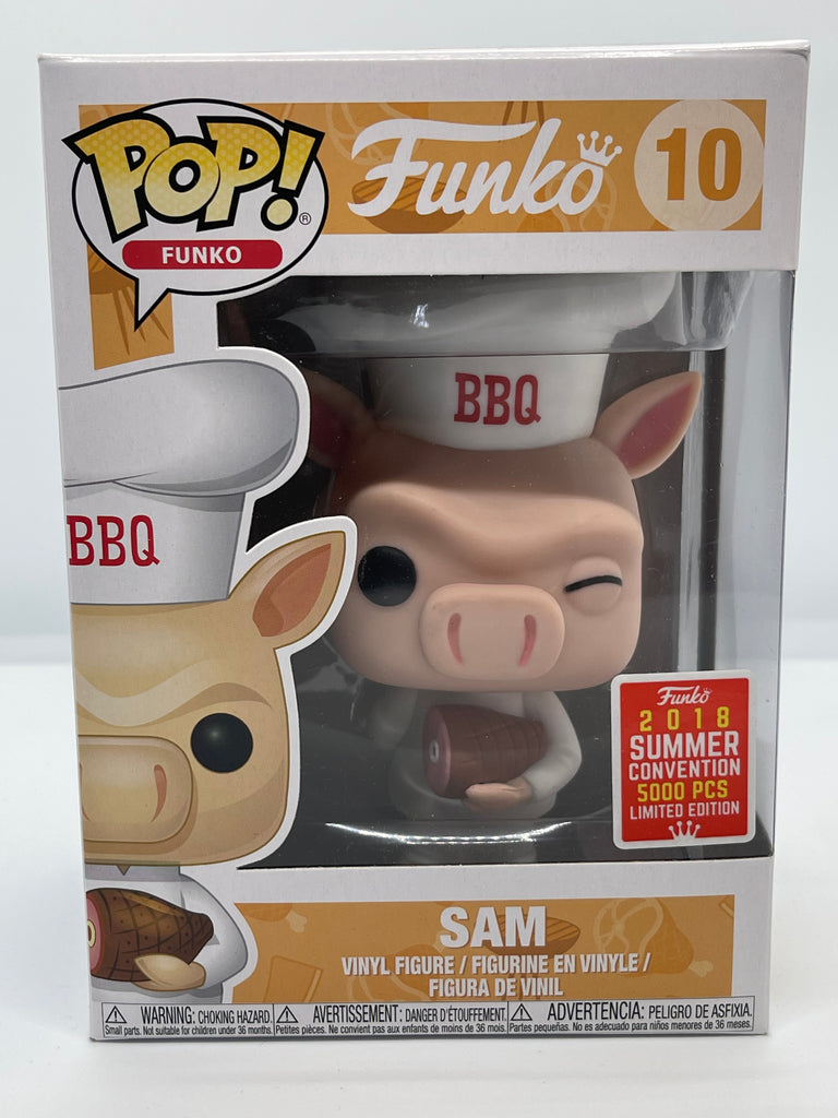 Spastik Plastik - BBQ Sam SDCC 2018 Exclusive Pop! Vinyl Limited to 5000pcs