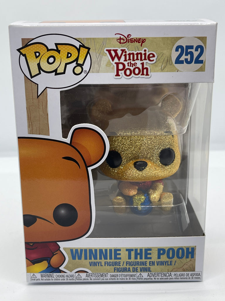 Winnie The Pooh - Winnie The Pooh Seated Diamond Glitter #252 Pop! Vinyl