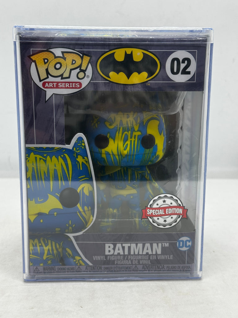 Batman (comics) - Batman Blue & Yellow (Artist Series) #02 Pop! Vinyl with Protector