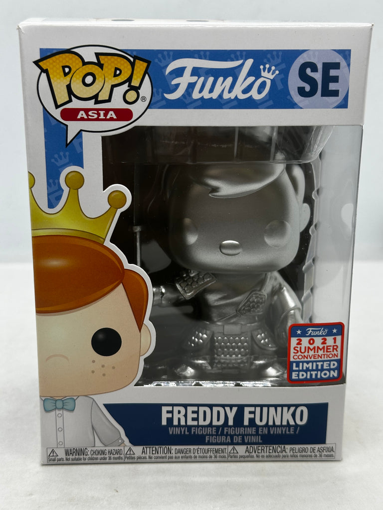Funko: Asia - Freddy Funko as Guan Yu Silver SDCC 2021 Exclusive Pop! Vinyl