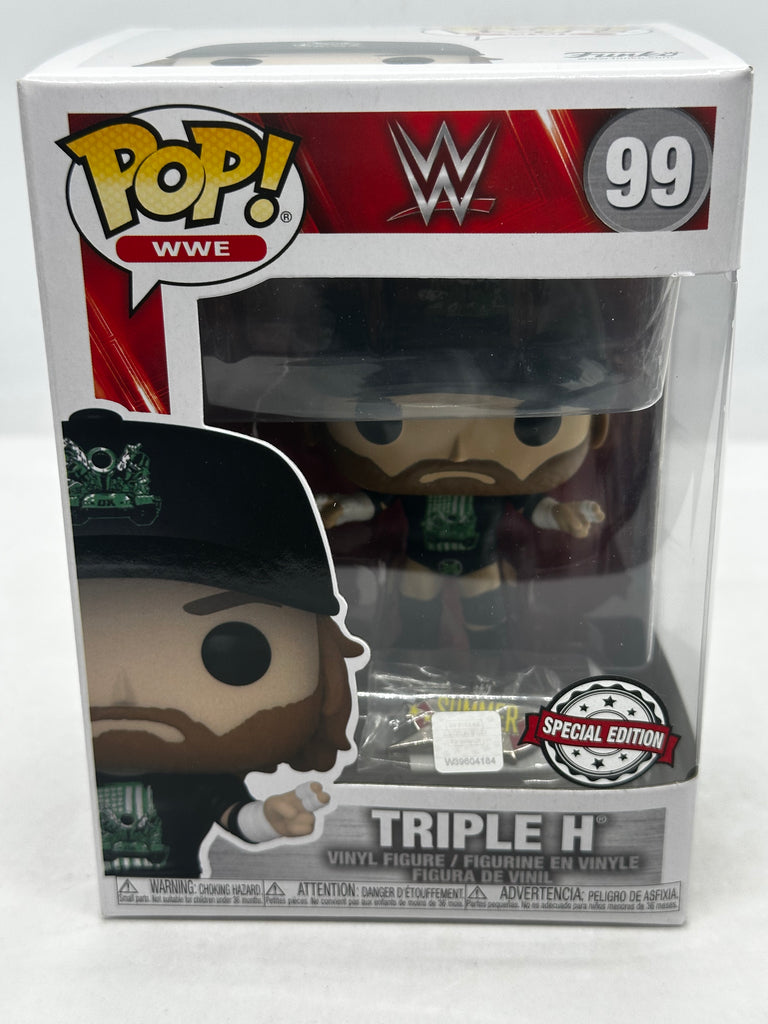 WWE - Triple H Degeneration X #99 Pop! Vinyl with Pin