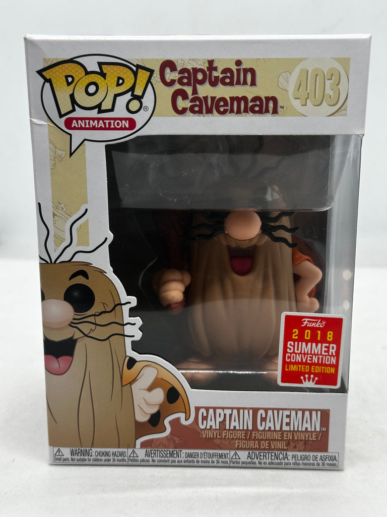 Captain Caveman - Captain Caveman SDCC 2018 Exclusive #403 Pop! Vinyl