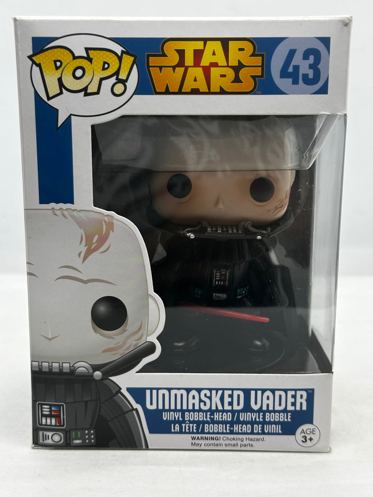 Star Wars - Unmasked Vader #43 (Blue Box) Pop! Vinyl