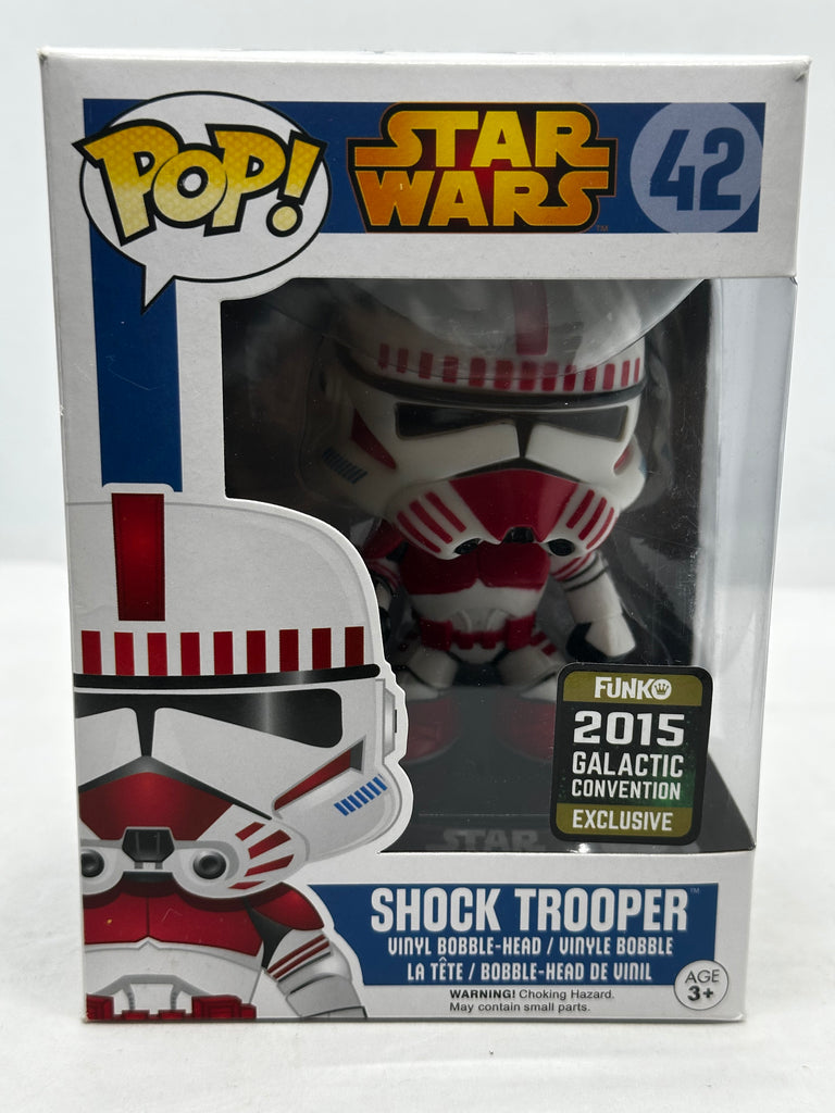 Star Wars - Shock Trooper 2015 Galactic Convention Exclusive #42 (Blue Box) Pop! Vinyl