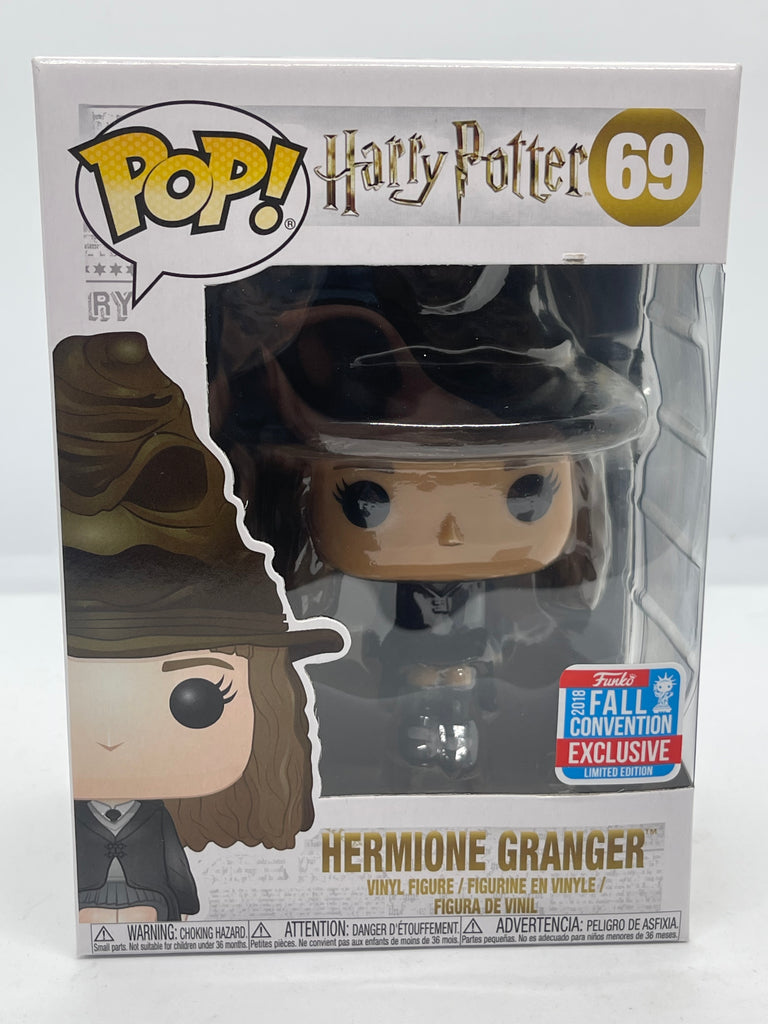 Harry Potter - Hermione with Sorting Hat NYCC 2018 Exclusive Pop! Vinyl