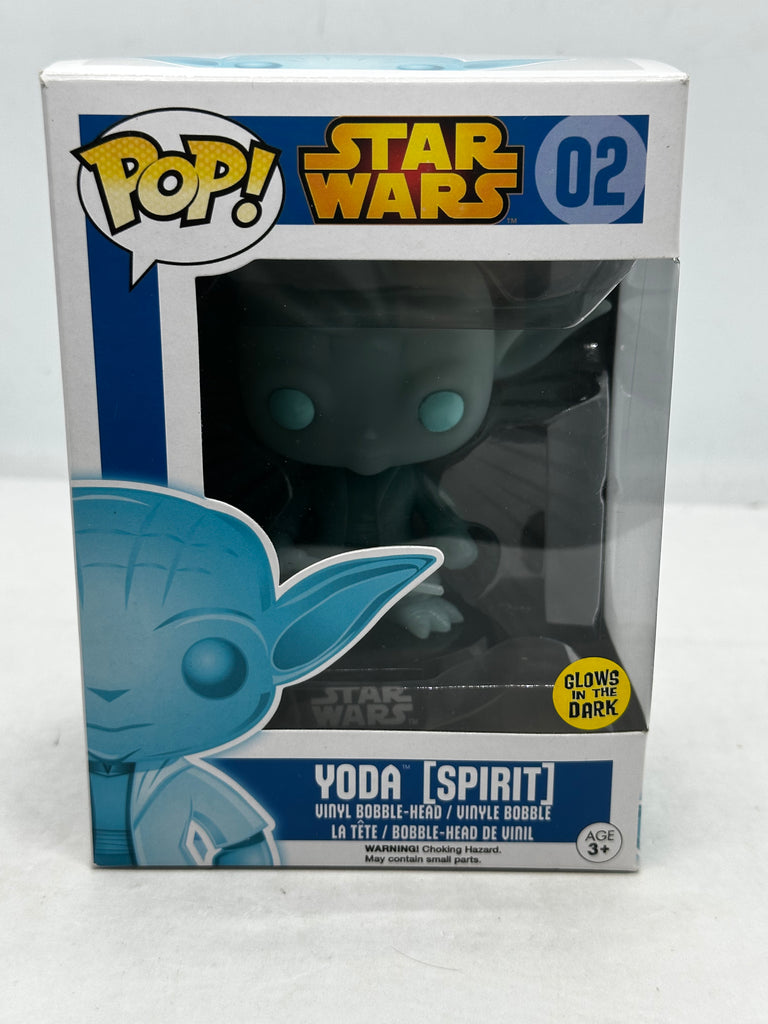 Star Wars - Yoda (Spirit) Glow In The Dark #02 (Blue Box) Pop! Vinyl