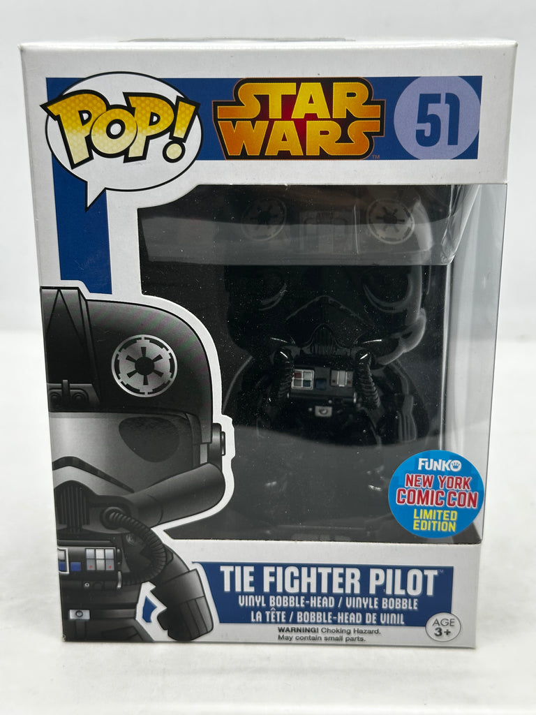 Star Wars - Tie Fighter Pilot NYCC Exclusive #51 (Blue Box) Pop! Vinyl