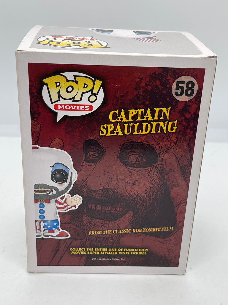 Captain Spaulding #58 Funko deals Pop - rob zombie house of 1000 corpses - vaulted