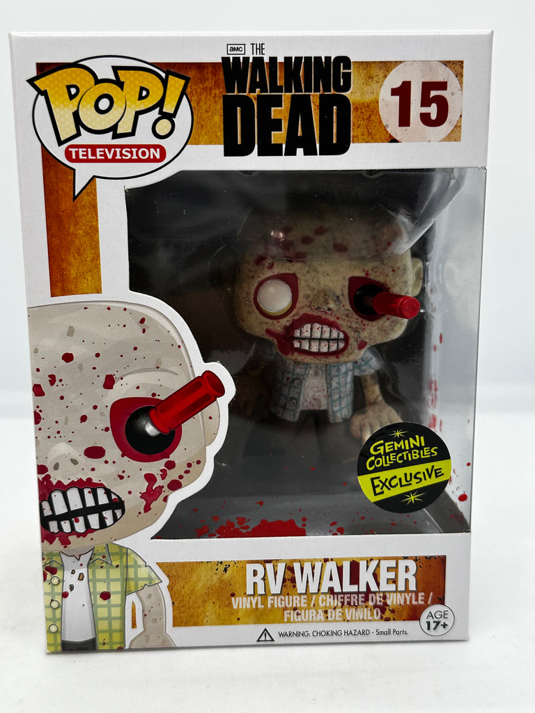 The Walking Dead - RV Walker (Bloody) Gemini Collectables Exclusive #15 Pop! Vinyl