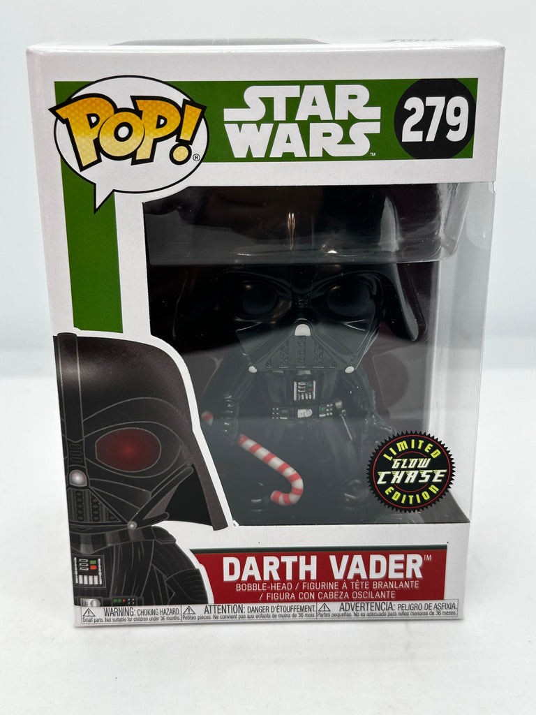 Star Wars - Darth Vader Holiday with Candy Cane Glow In The Dark Chase Pop! Vinyl