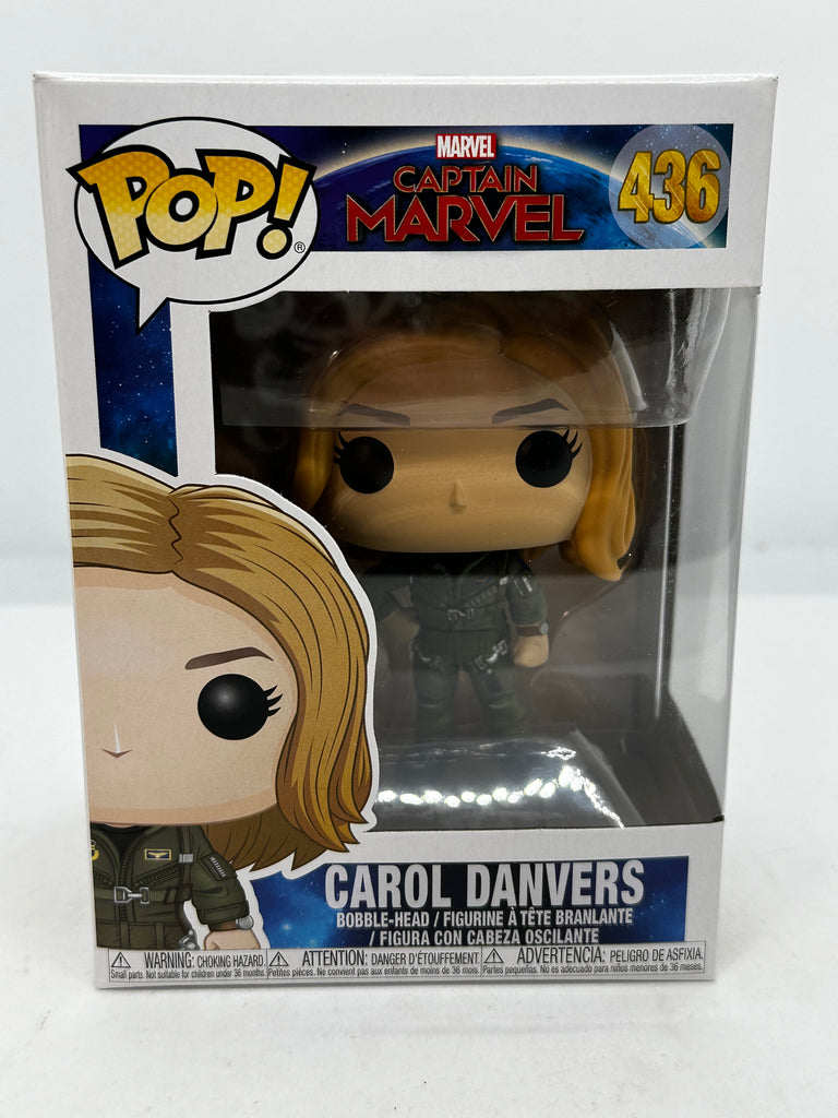 Captain Marvel (2019) - Carol Danvers Flight Suit US Exclusive Pop! Vinyl