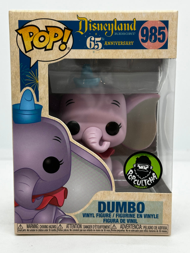 Disneyland 65th Anniversary - Dumbo Purple #985 Popcultcha Exclusive Pop! Vinyl
