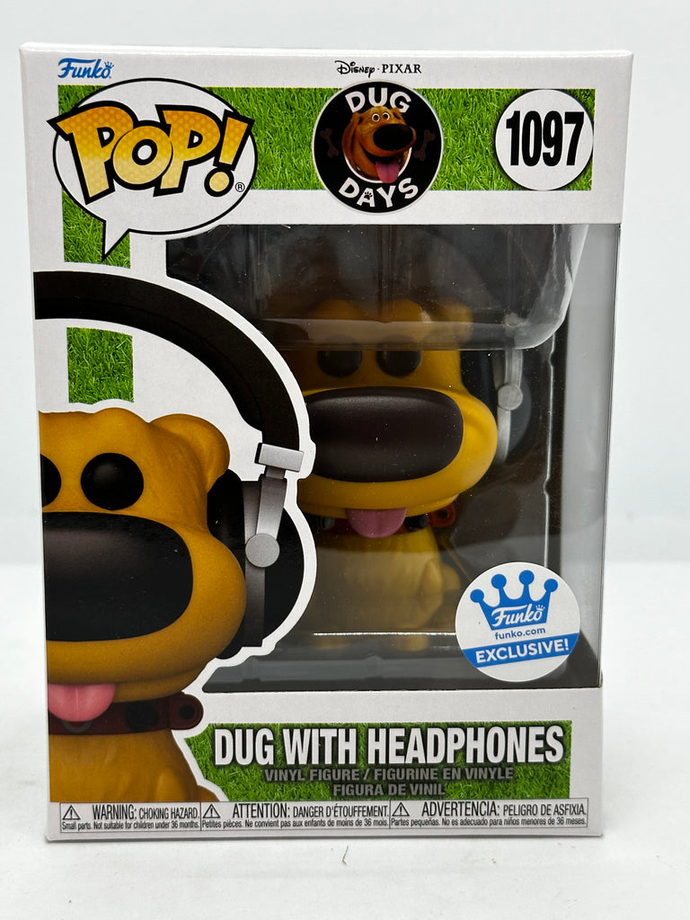 Dug Days - Dug with Headphones Funko Shop Exclusive Pop! Vinyl