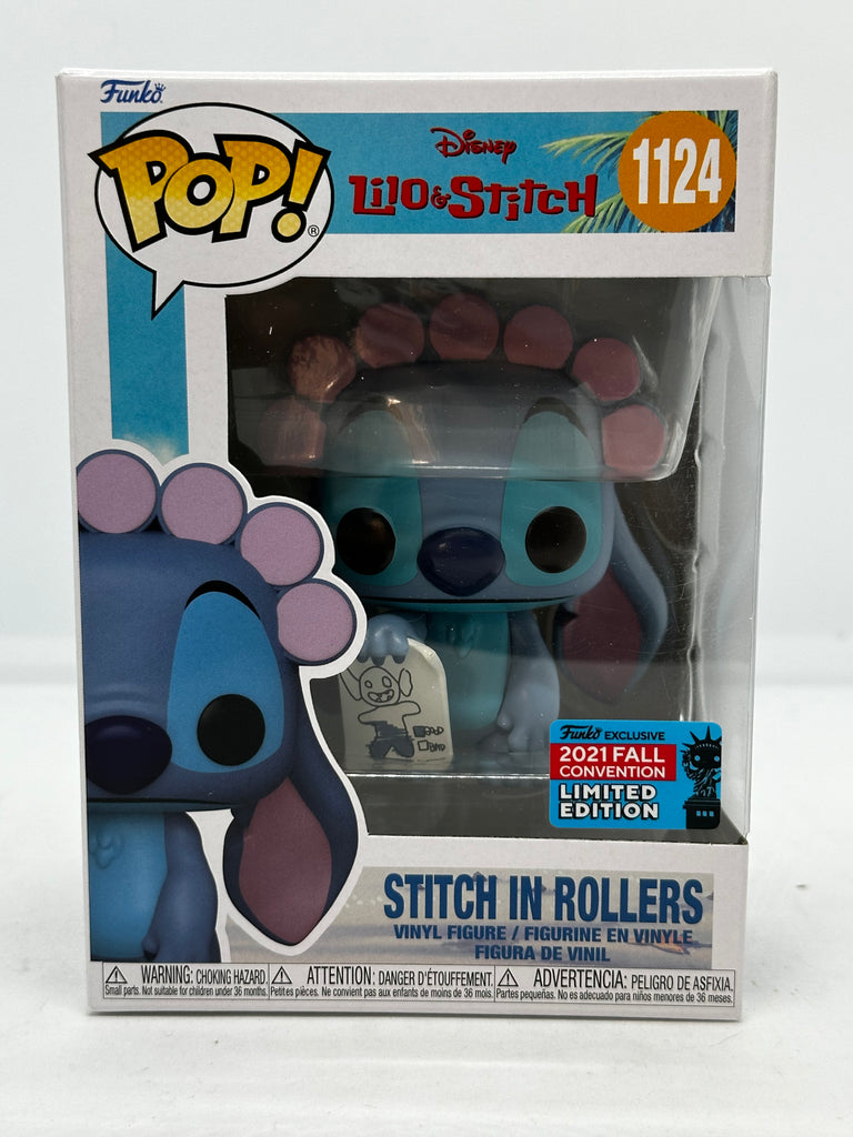 Lilo & Stitch - Stitch in Rollers NYCC 2021 Exclusive Pop! Vinyl