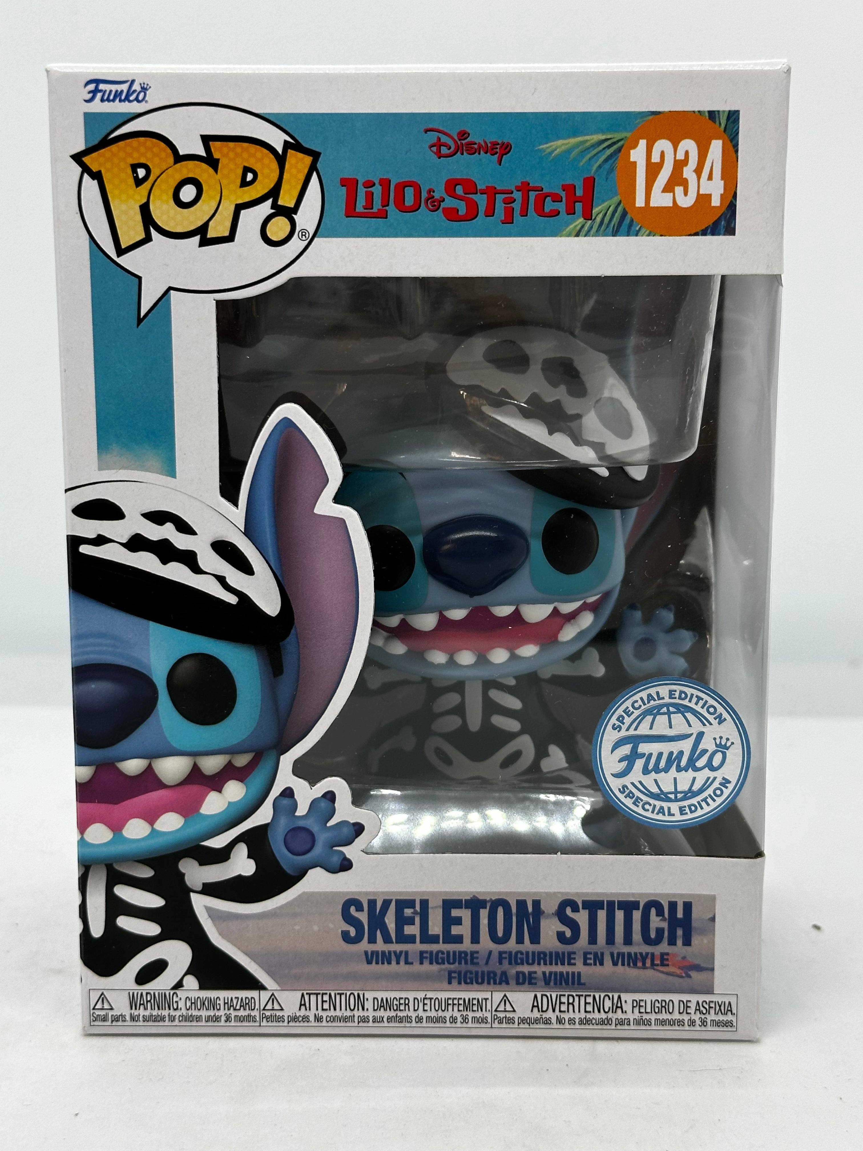 Skeleton Stitch Special Edition 1234 Figure, Disney Lilo & Stitch Figure